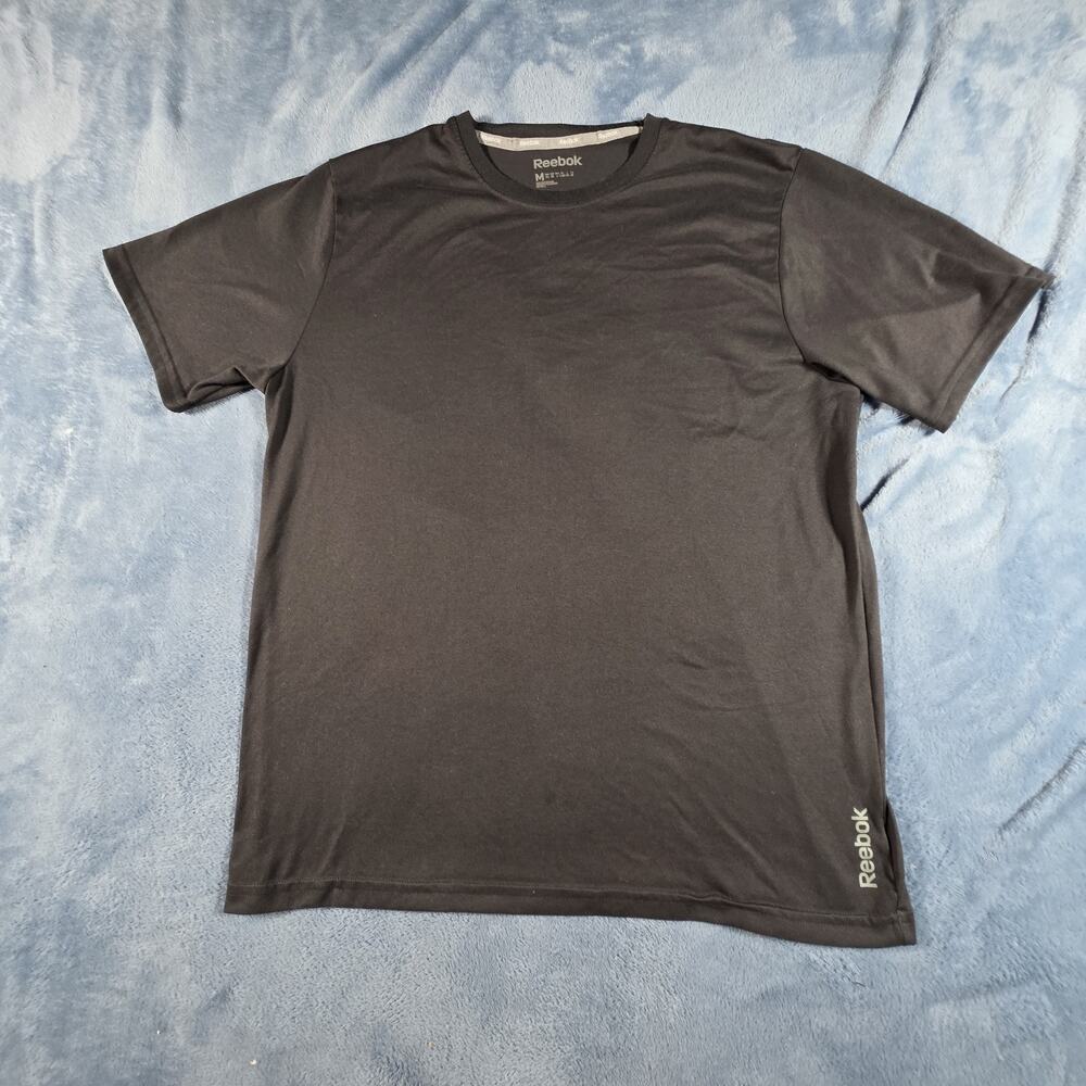 Reebok Men’s Medium Black Speedwick Athletic Performance T-Shirt Workout